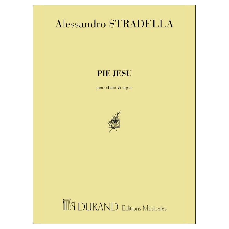 Stradella, Alessandro - Pie Jesu Chant-Orgue