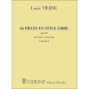 Vierne, Louis - 24 Pièces en Style Libre Opus 31 Vol.2