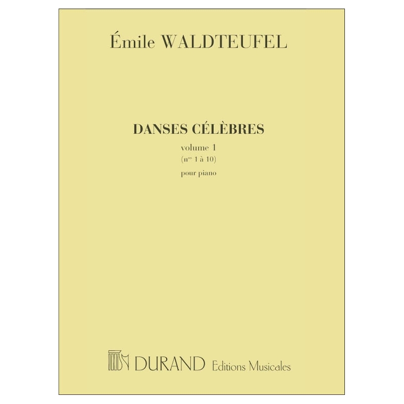 Waldteufel, Emile - 100 Danses Vol 1 Piano