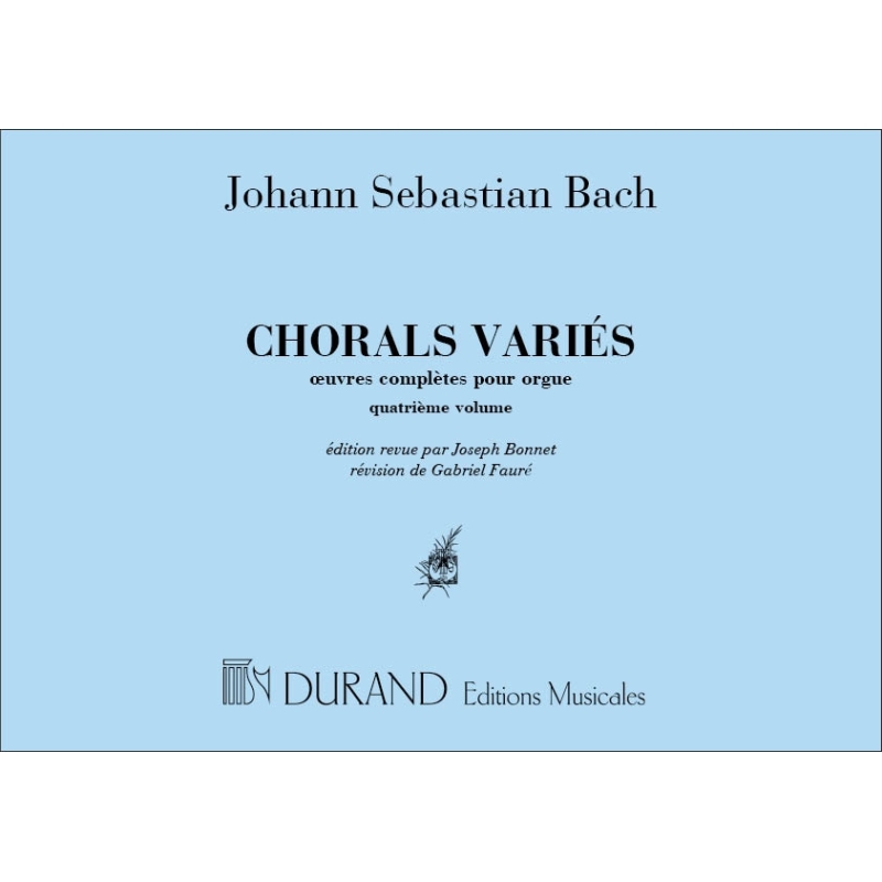 Bach, J.S - Chorals Variouss Vol 4 Orgue