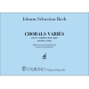 Bach, J.S - Chorals Variouss Vol 4 Orgue