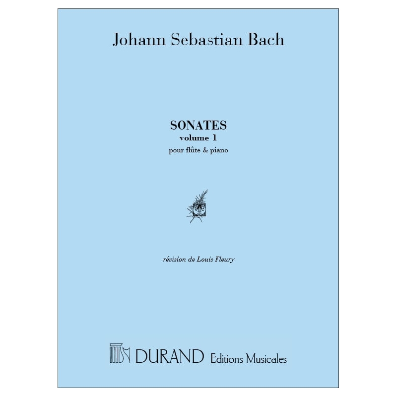 Bach, J.S - Sonates Vol 1 Flute-Piano (Fleury