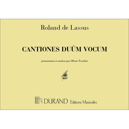 Lasso, Orlando - Cantiones...