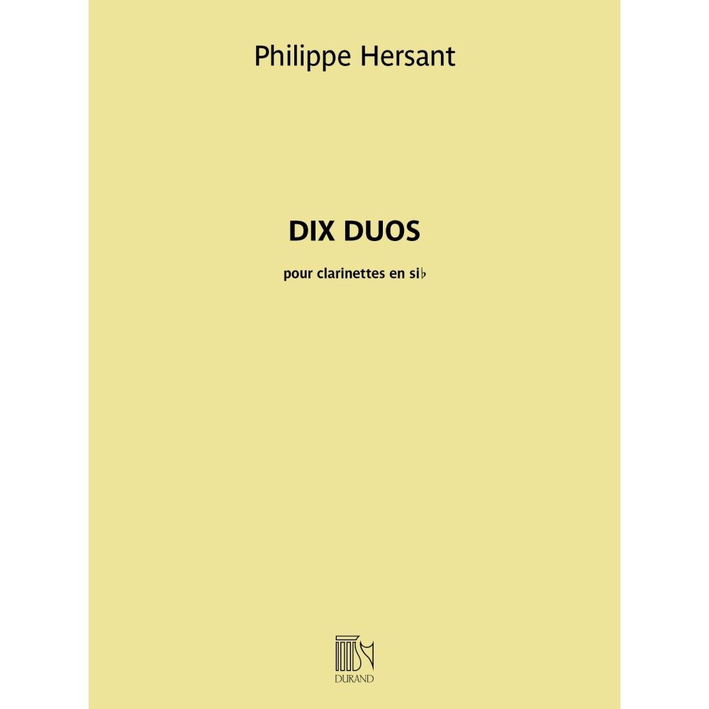 Hersant, Philippe - Dix Duos
