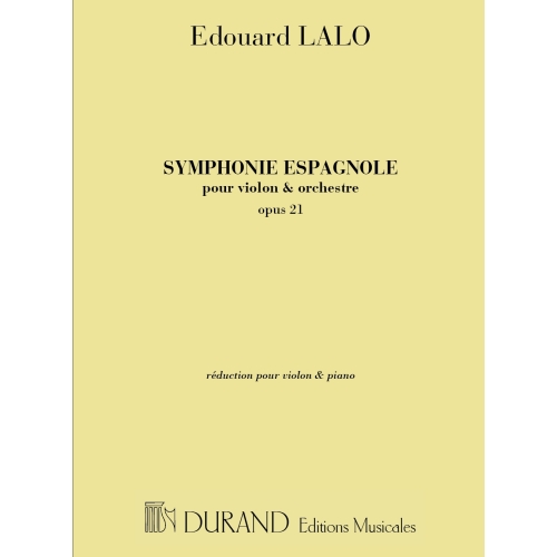Lalo, Edouard - Symphonie Espagnole