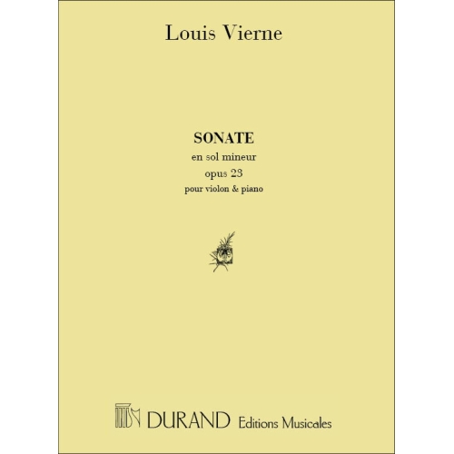 Vierne, Louis - Sonate...