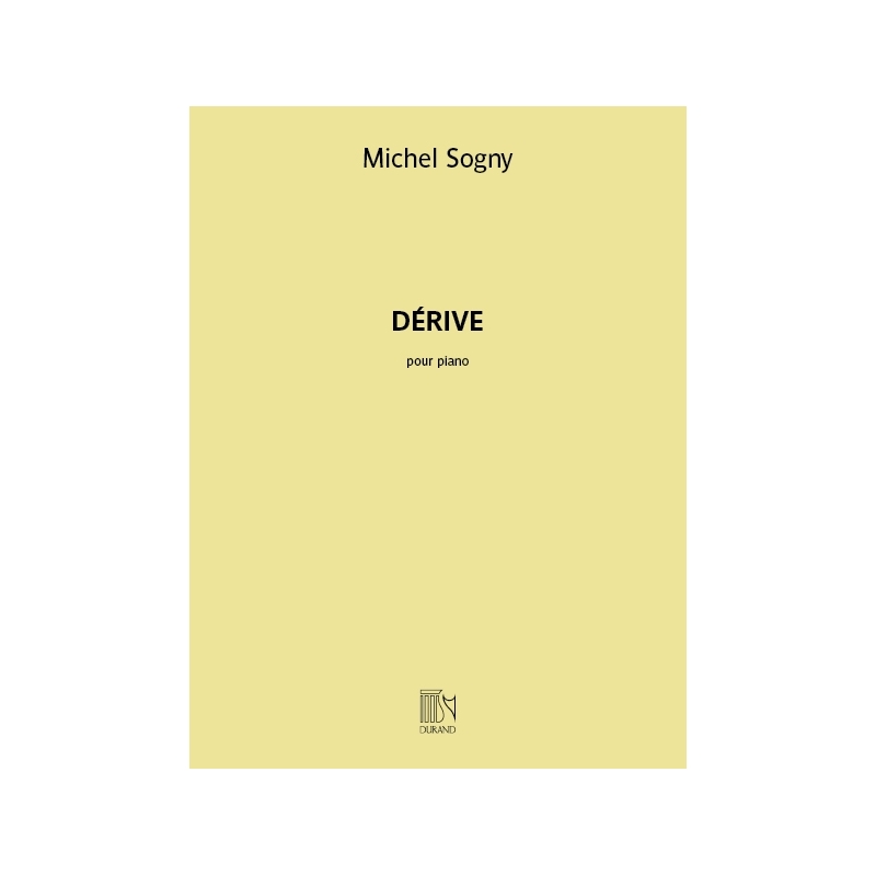 Sogny, Michel - Dérive