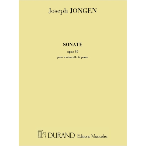 Jongen, Joseph - Sonate,...