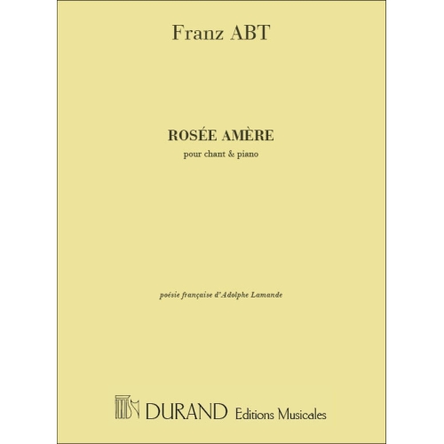 Abt, Franz Wilhelm - Rosee...