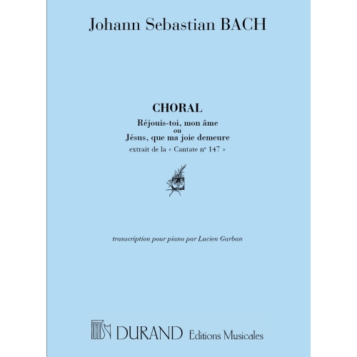 Bach, J.S - Choral : Jésus,...