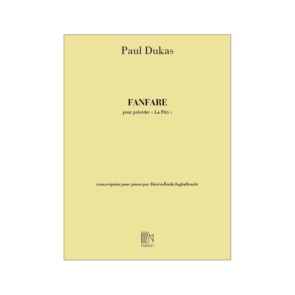 Dukas, Paul - Fanfare De La Peri Piano