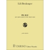 Boulanger, Lili - Pie Jesu, pour soprano, quatuor à cordes,