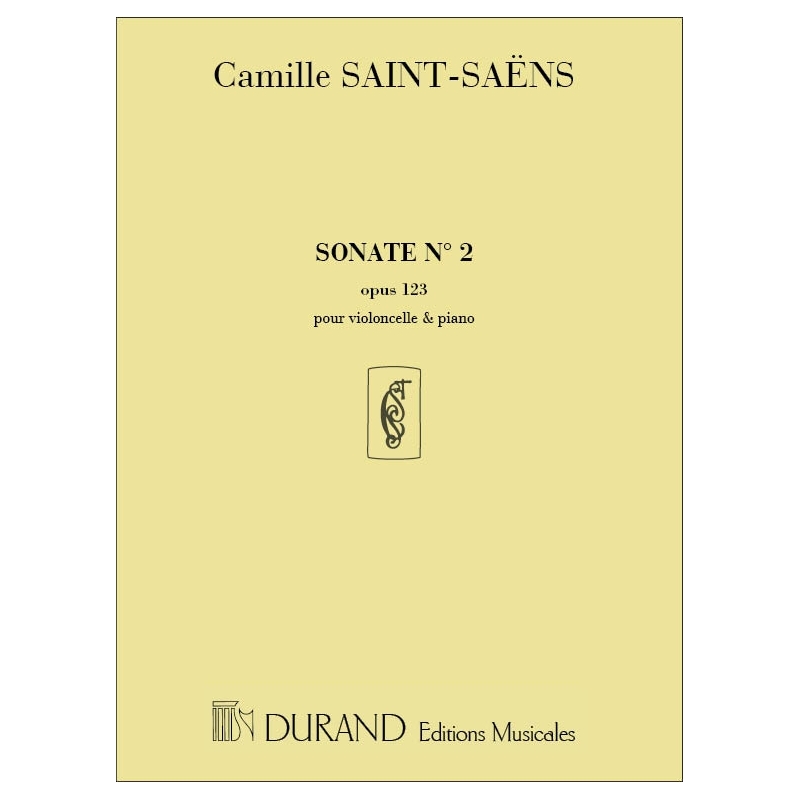 Saint-Saëns, Camille - Sonate no2 opus 123