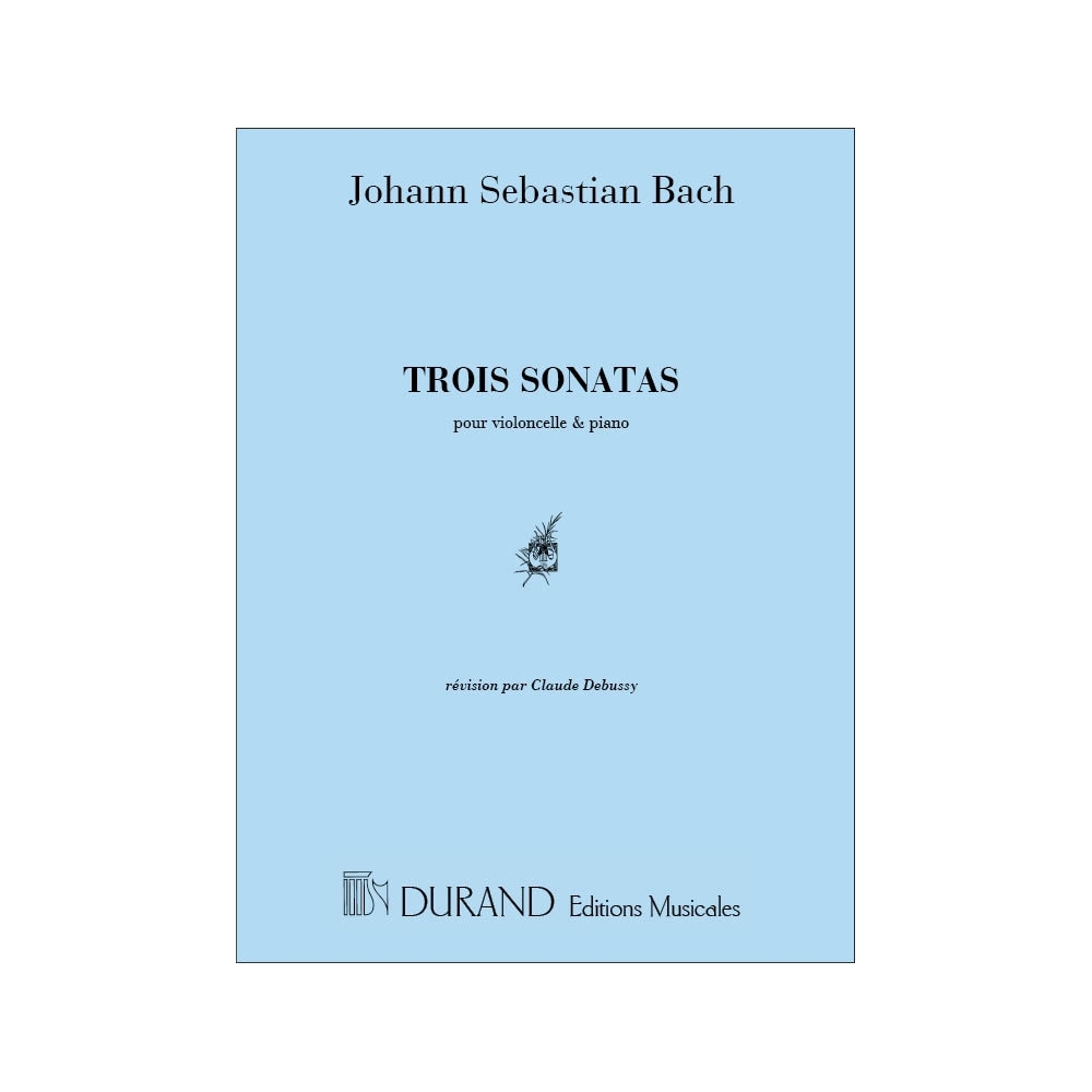 Bach, J.S - 3 Sonates Vc Et Piano (Bwv 1027-1028-1029)