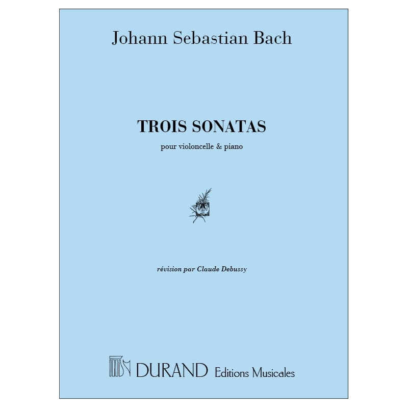 Bach, J.S - 3 Sonates Vc Et Piano (Bwv 1027-1028-1029)
