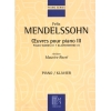 Bartholdy, Felix Mendelssohn - Oeuvres Pour Piano - Vol. 3 Revision Maurice Ravel