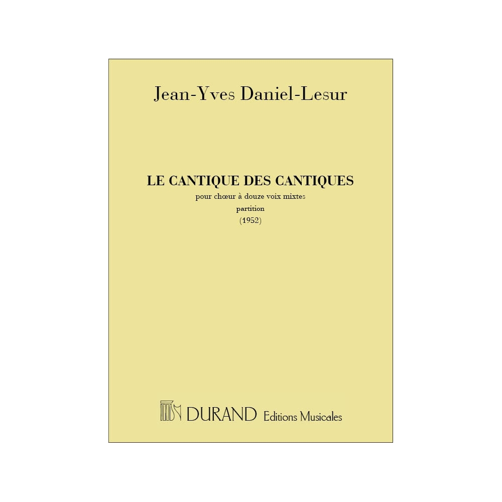 Daniel-Lesur, Jean-Yves - Le Cantique Des Cantiques