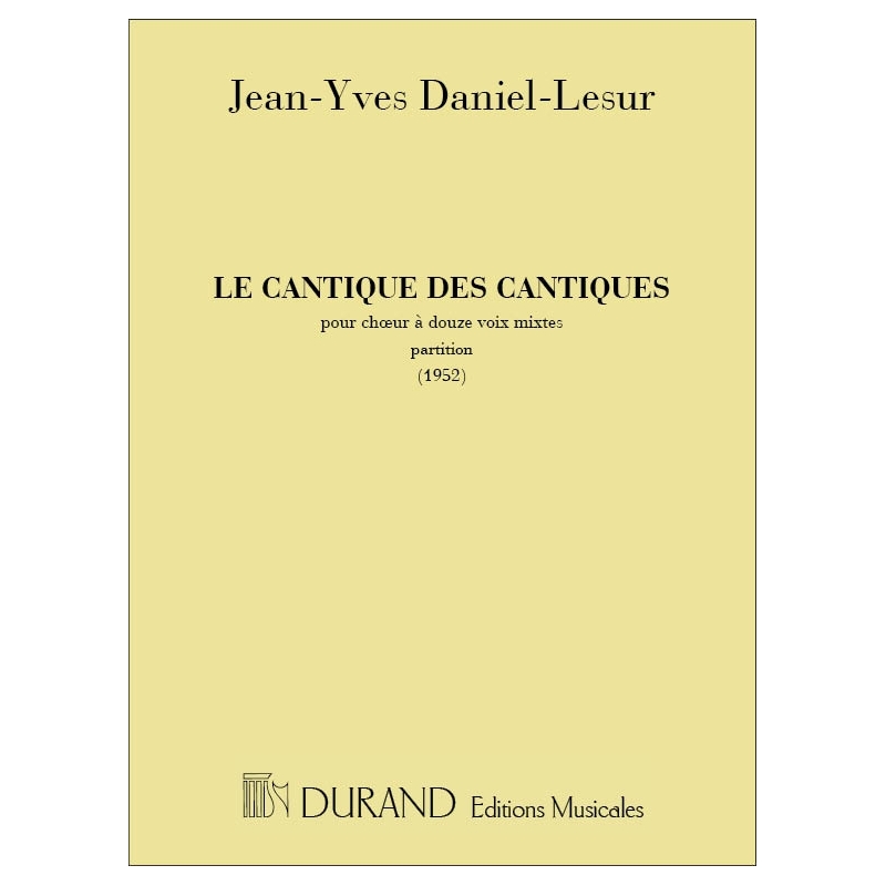 Daniel-Lesur, Jean-Yves - Le Cantique Des Cantiques