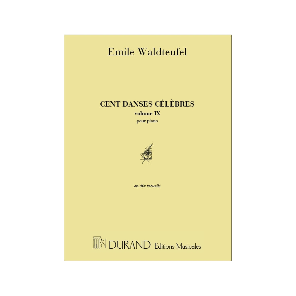 Waldteufel, Emile - 100 Danses Vol IX Piano