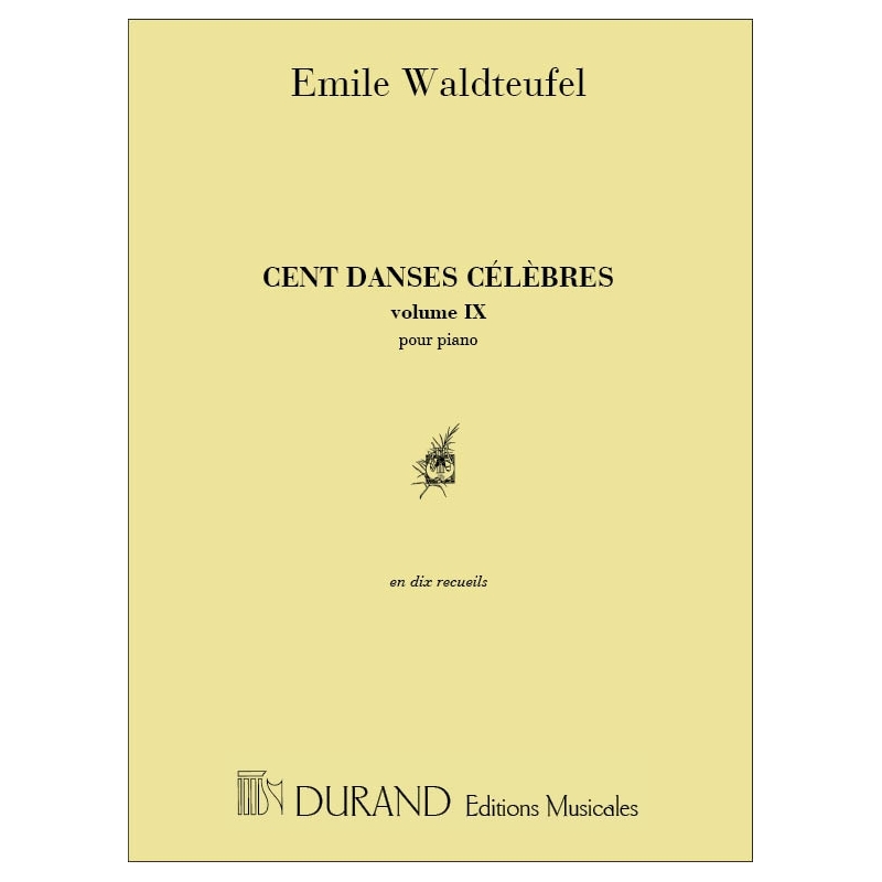 Waldteufel, Emile - 100 Danses Vol IX Piano