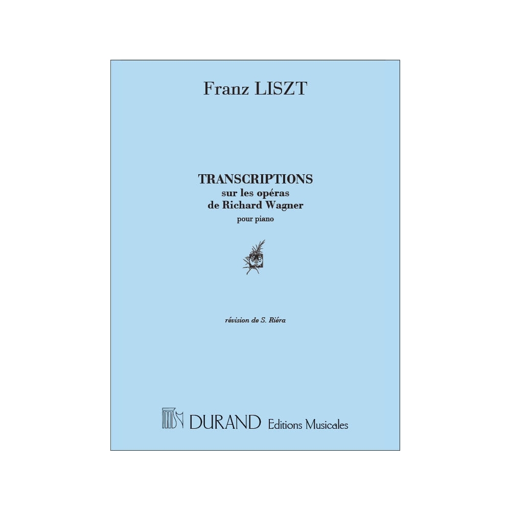 Wagner, Richard - Operas Extraits Transcrit Par Liszt Piano