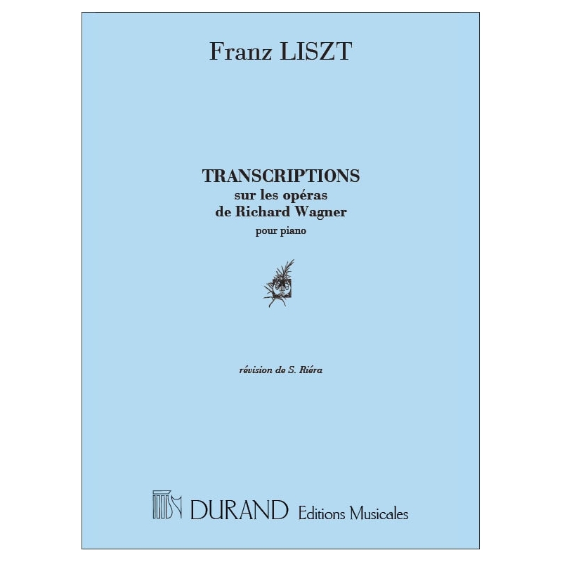 Wagner, Richard - Operas Extraits Transcrit Par Liszt Piano