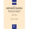Bartholdy, Felix Mendelssohn - Oeuvres Pour Piano - Vol. 4 Revisione Maurice Rave
