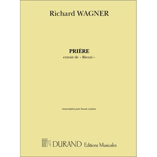 Wagner, Richard - Priere