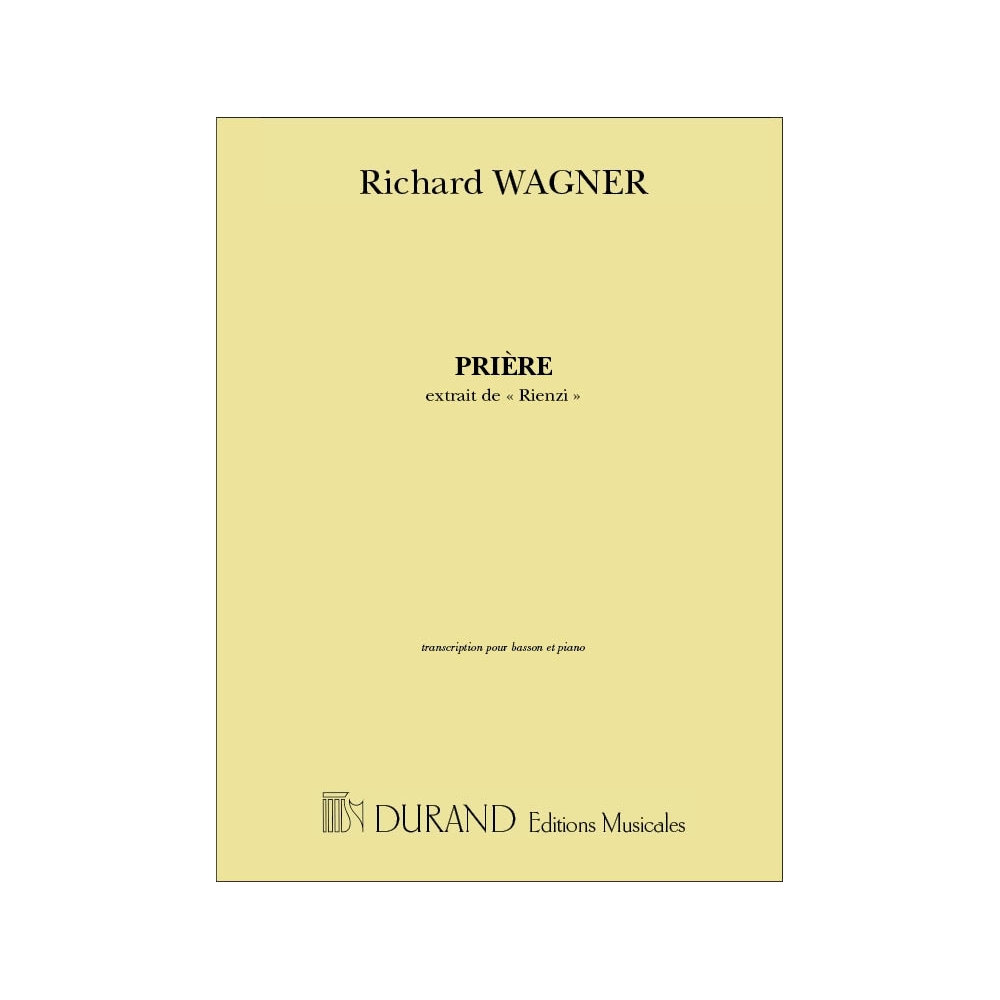 Wagner, Richard - Priere