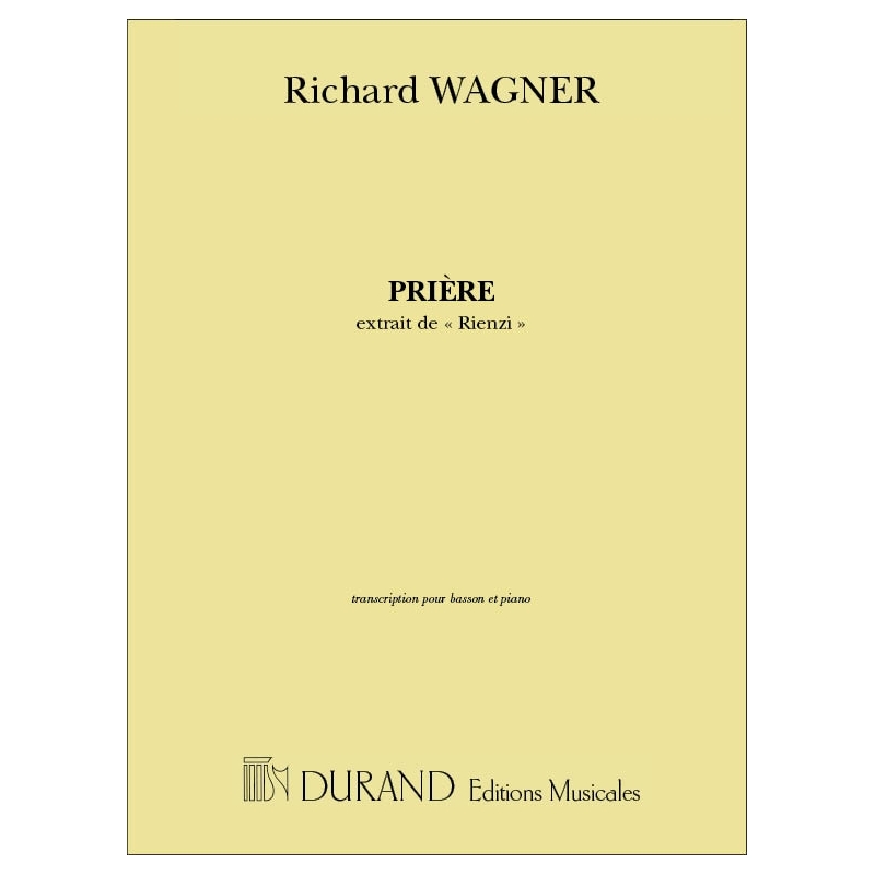 Wagner, Richard - Priere