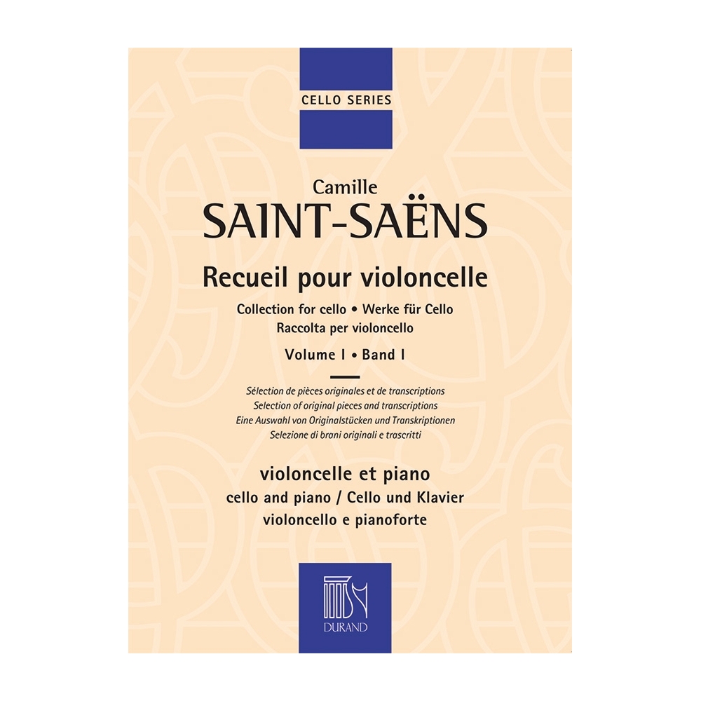 Saint-Saëns, Camille - Recueil pour Violoncelle - Volume 1
