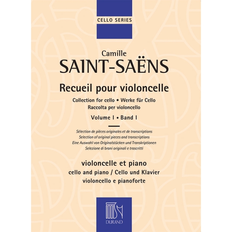 Saint-Saëns, Camille - Recueil pour Violoncelle - Volume 1