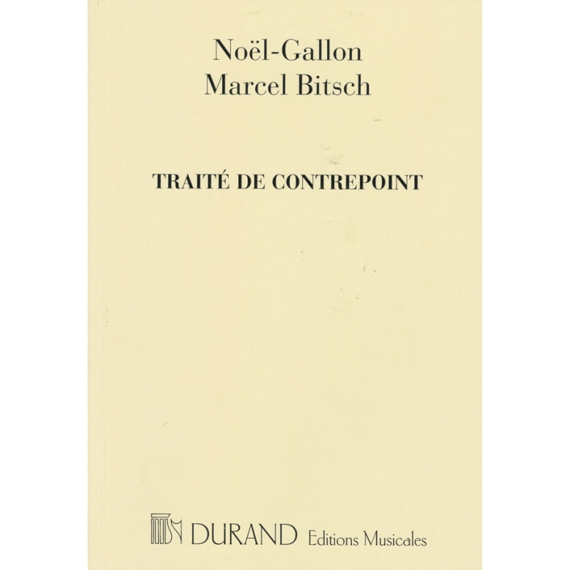 Bitsch, Marcel - Traité de Contrepoint