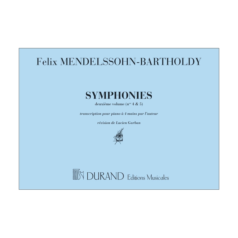 Bartholdy, Felix Mendelssohn - Symphonies Vol. 2