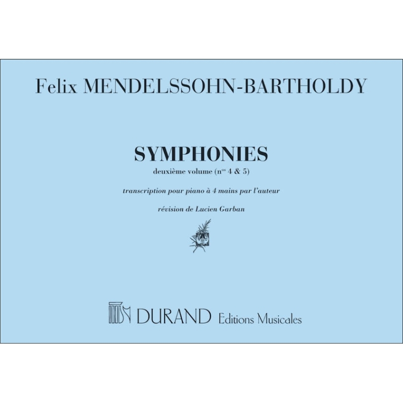 Bartholdy, Felix Mendelssohn - Symphonies Vol. 2