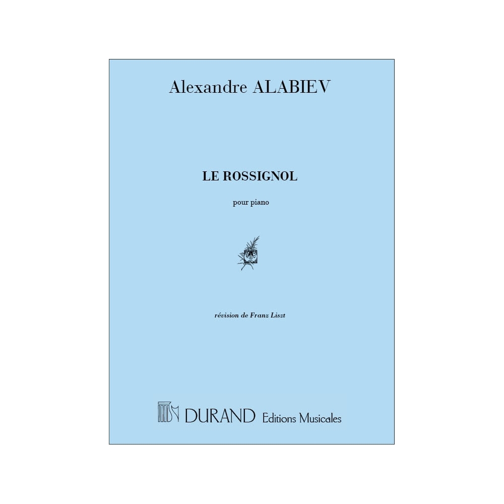 Alabiev, Alexander - Le Rossignol Piano (Liszt)