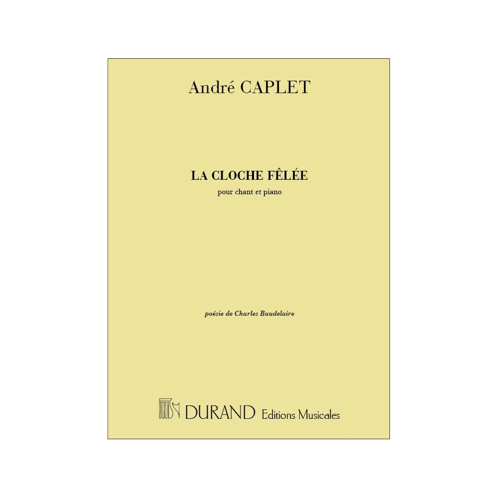 Caplet, André - La Cloche Felee Cht-Piano