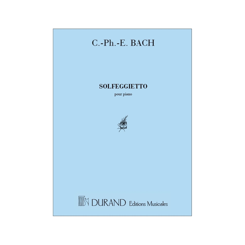 Bach, Carl Philipp Emanuel - Solfeggietto Piano