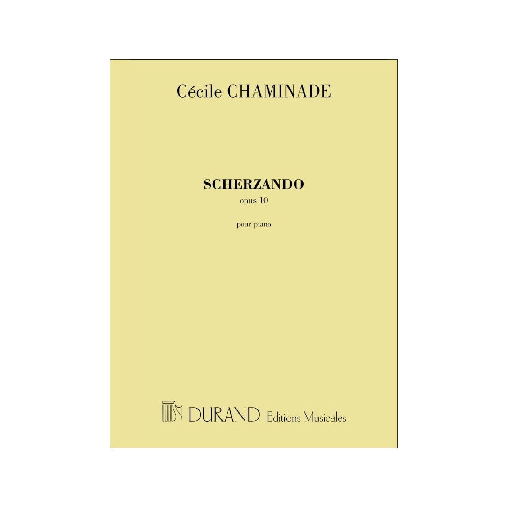 Chaminade, Cécile - Scherzando, Opus 10, Pour Piano