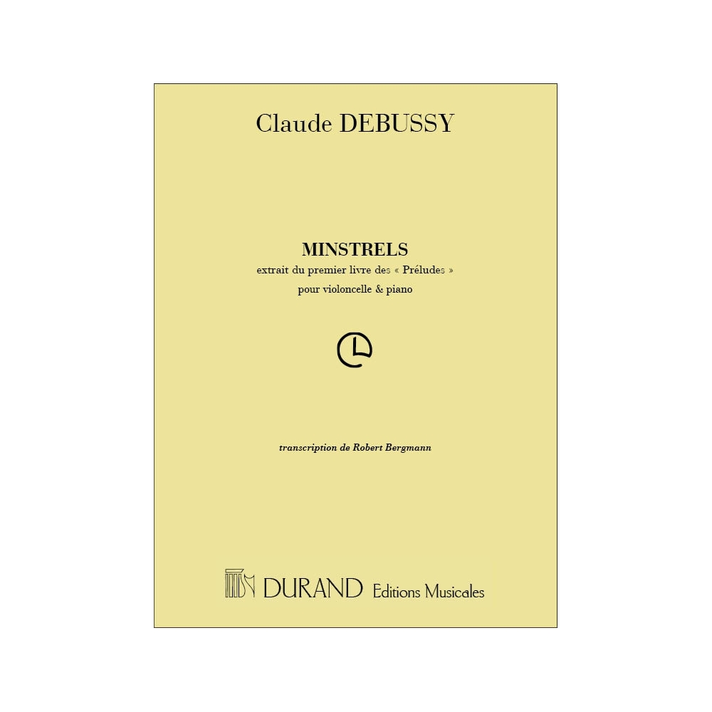 Debussy, Claude - Minstrels Vlc-Piano
