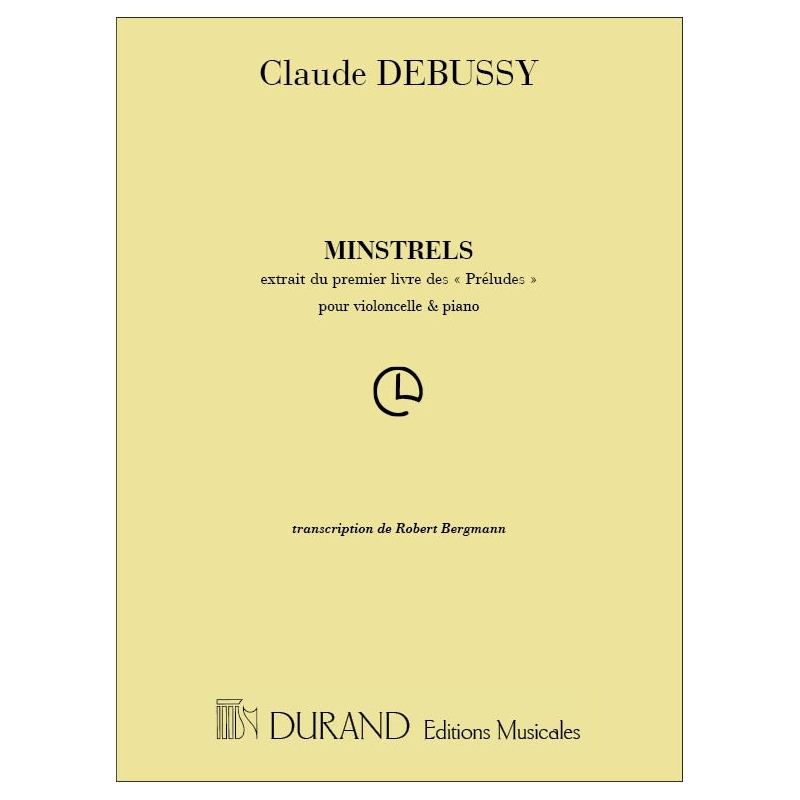Debussy, Claude - Minstrels Vlc-Piano