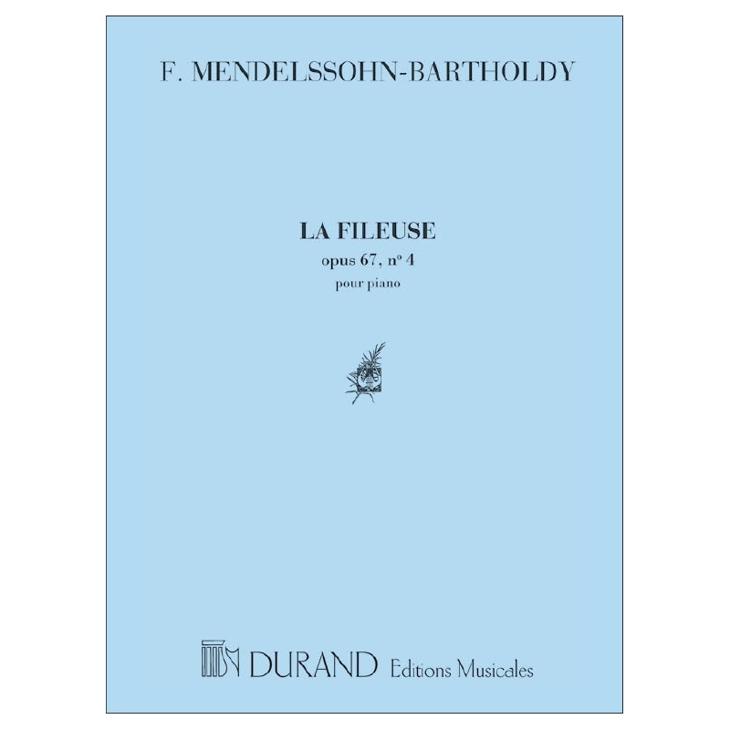 Bartholdy, Felix Mendelssohn - La Fileuse, Opus 67 no 4