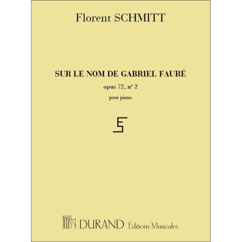 Schmitt, Florent - Hommage...
