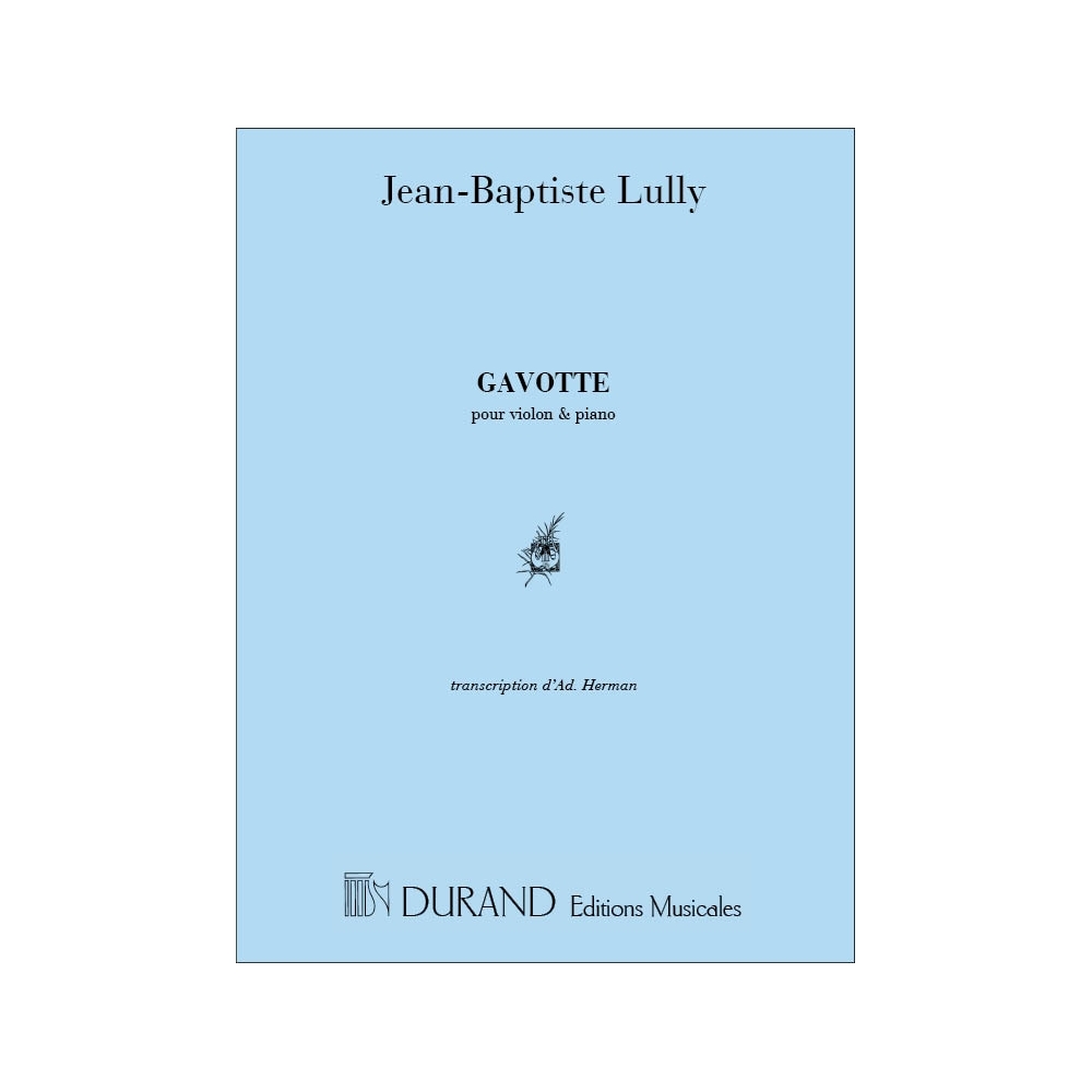Lully, Jean-Baptiste - Gavotte Violon-Piano