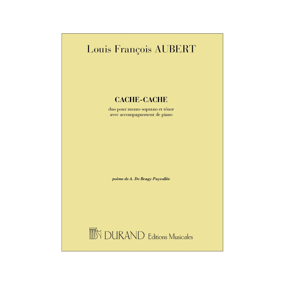 Aubert, Louis - Cache-Cache Cht-Piano