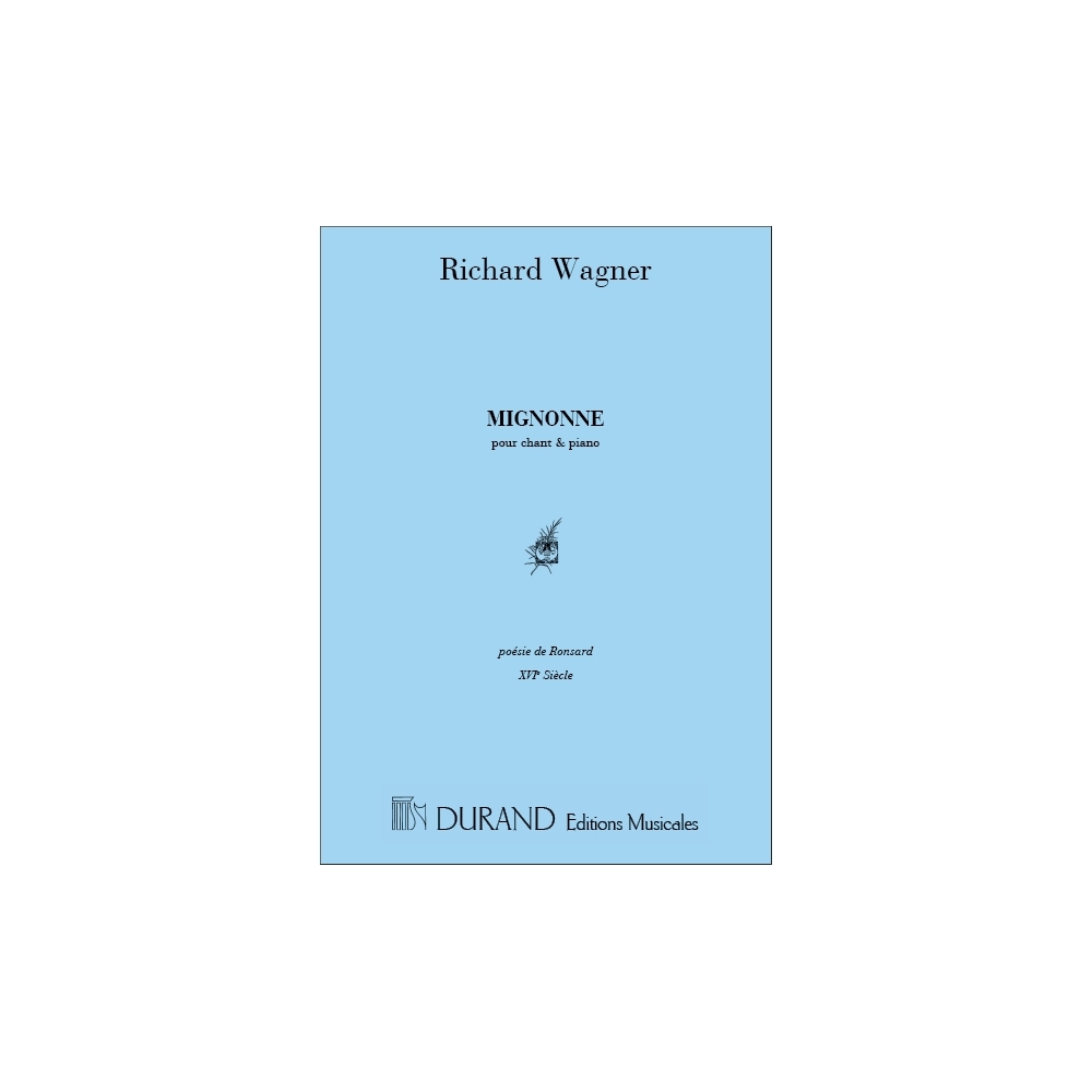 Wagner, Richard - Mignonne Cht-Piano