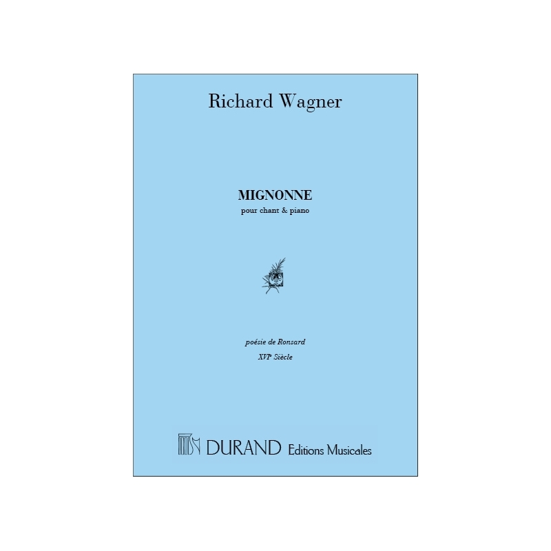 Wagner, Richard - Mignonne Cht-Piano