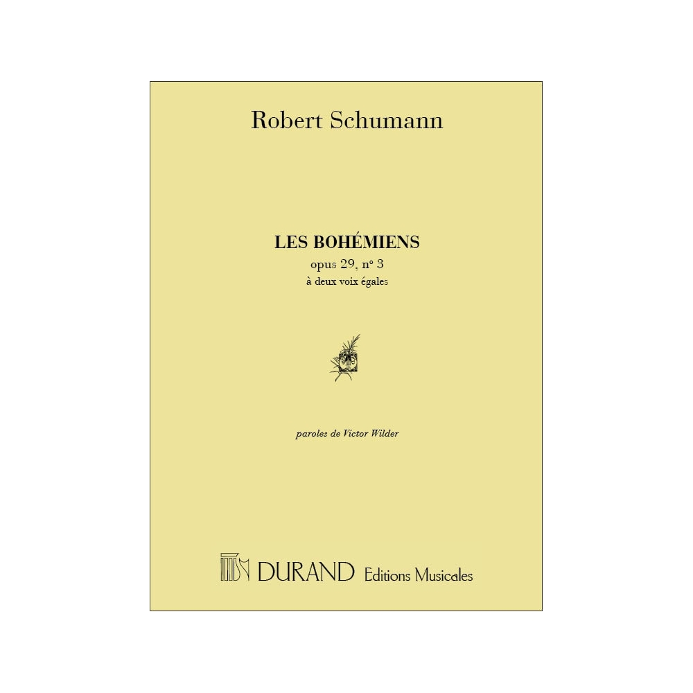 Schumann, Robert - Les Bohemiens 2 Vx-Piano