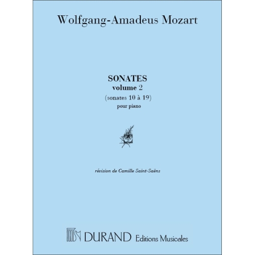 Mozart, Wolfgang Amadeus - Sonates (N. 10-19)