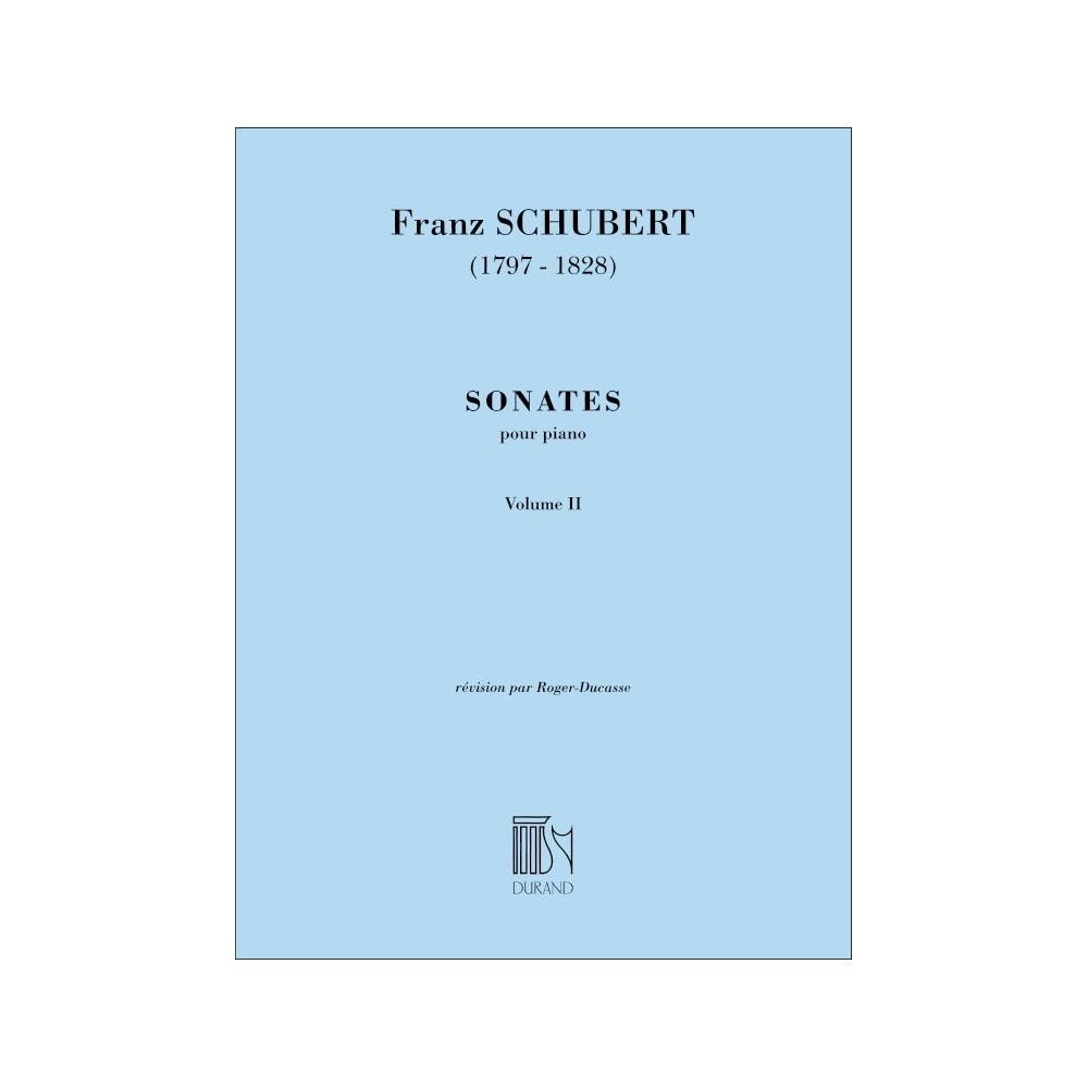 Schubert, Franz - Sonates, Pour Piano - Vol. 2 (Ducasse)